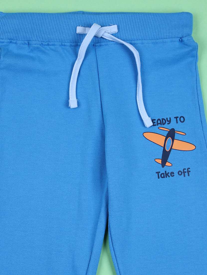 boys printed joggers & t-shirt full length sets - 21556280 -  Standard Image - 2