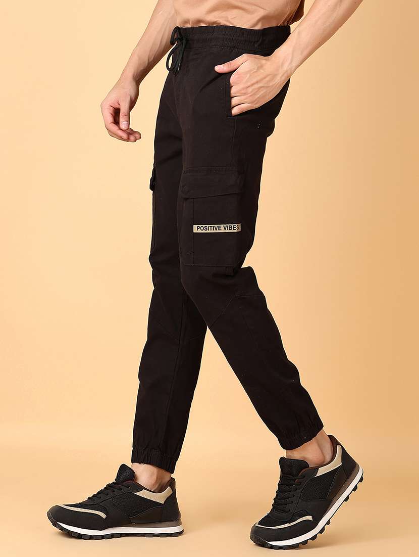 men mid rise solid cargo - 21556286 -  Standard Image - 2