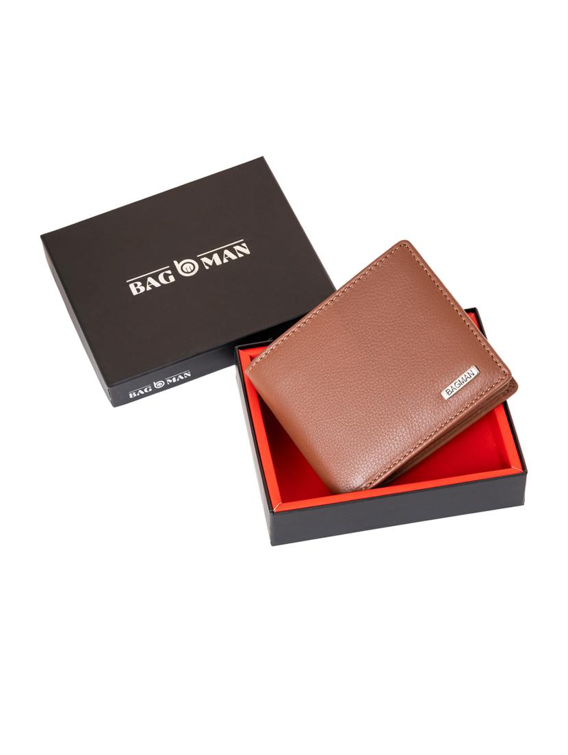 tan genuine leather wallet - 21556652 - Standard Image - 2