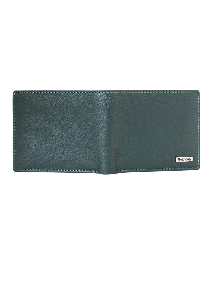 green genuine leather wallet - 21556714 - Standard Image - 2