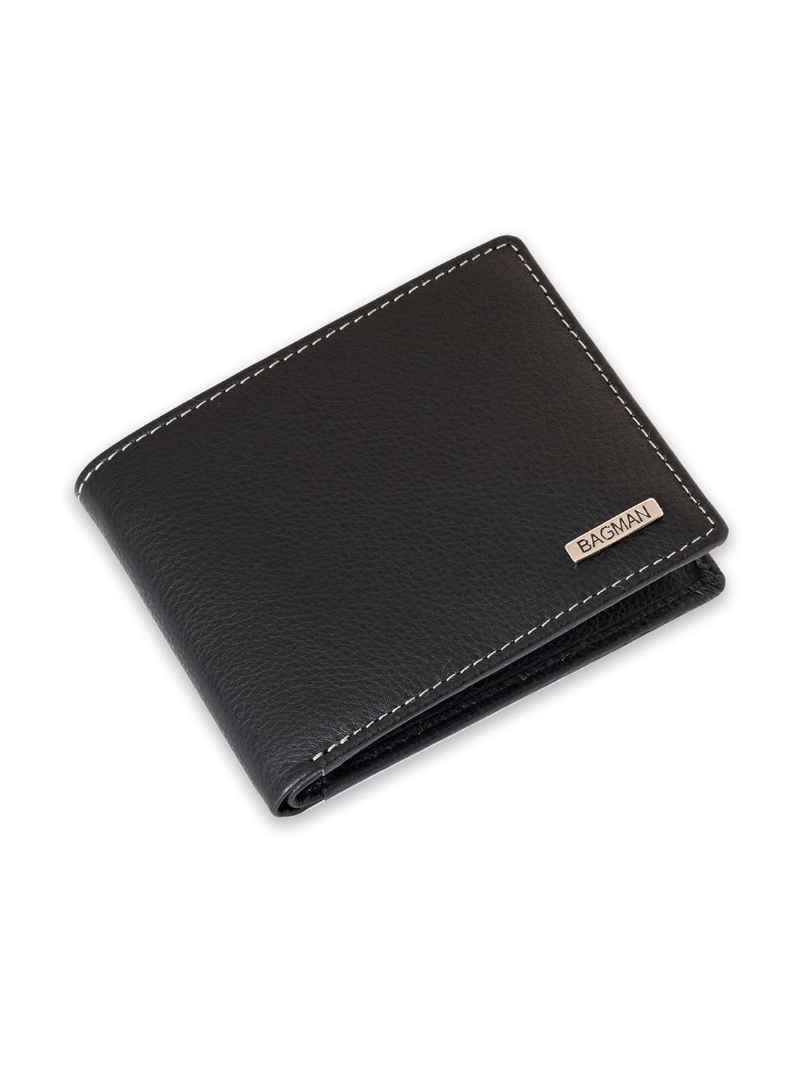 black genuine leather wallet - 21556733 - Zoom Image - 0