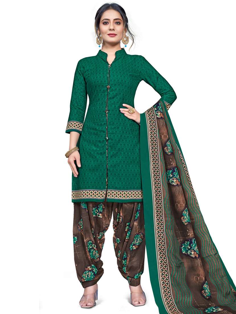 women printed unstitched suit set - 21557148 - Zoom Image - 0