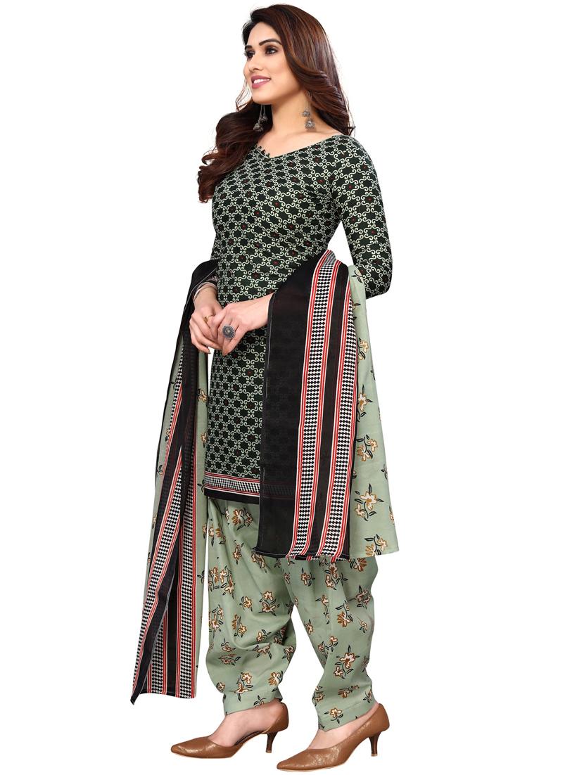 women printed unstitched suit set - 21557152 - Standard Image - 2
