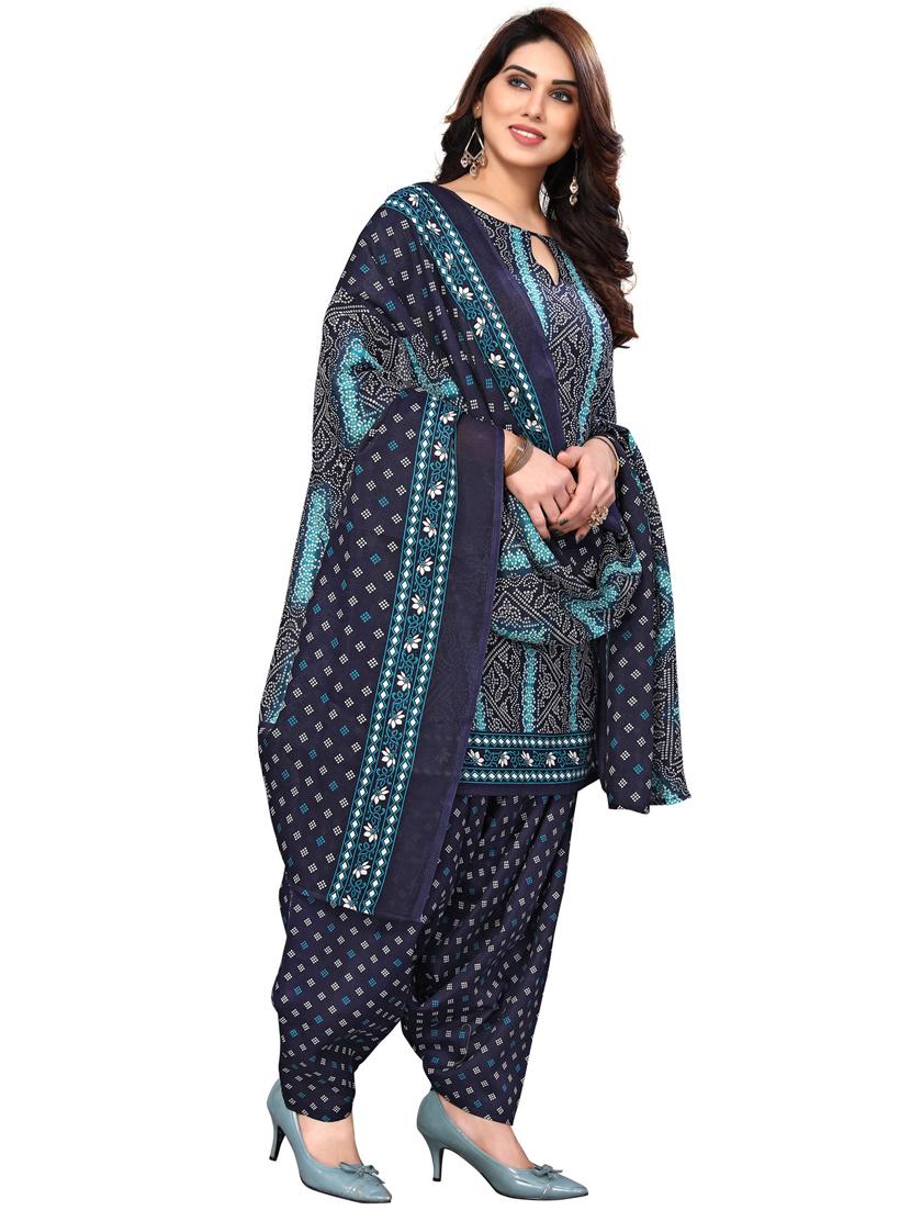 women printed unstitched suit set - 21557163 - Standard Image - 2
