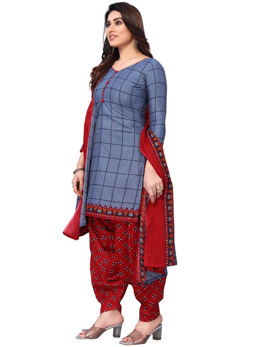 women printed unstitched suit set - 21557176 -  Standard Image - 2