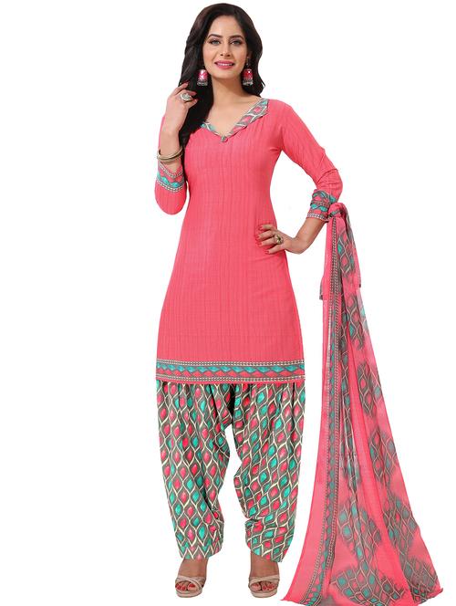 women printed unstitched suits - 21557376 - Standard Image - 0