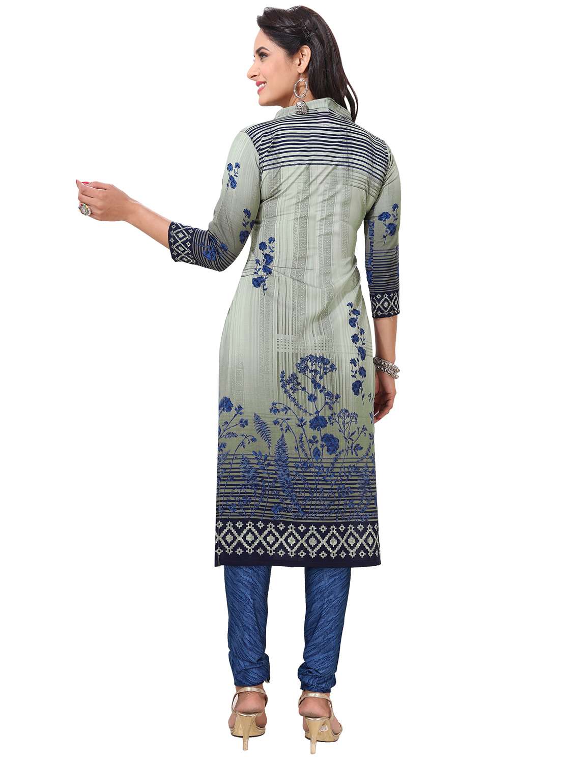 women floral printed unstitched suits - 21557390 -  Standard Image - 2
