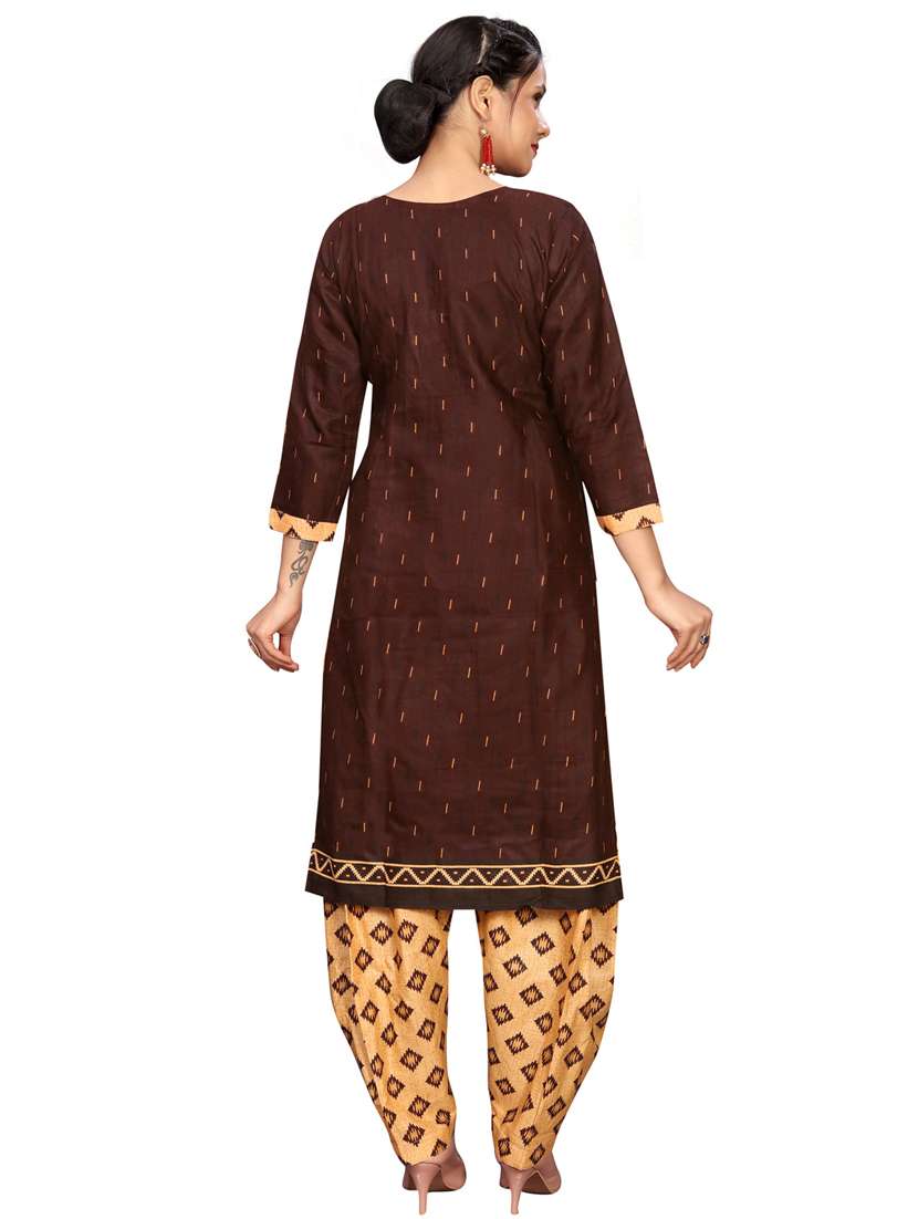 women printed kurta salwar set with dupatta - 21558173 -  Standard Image - 2