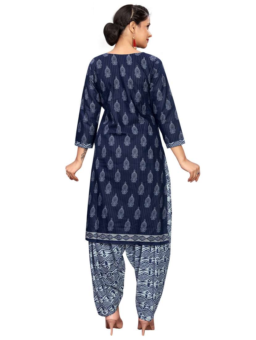 women printed kurta salwar with dupatta set - 21558179 - Standard Image - 2