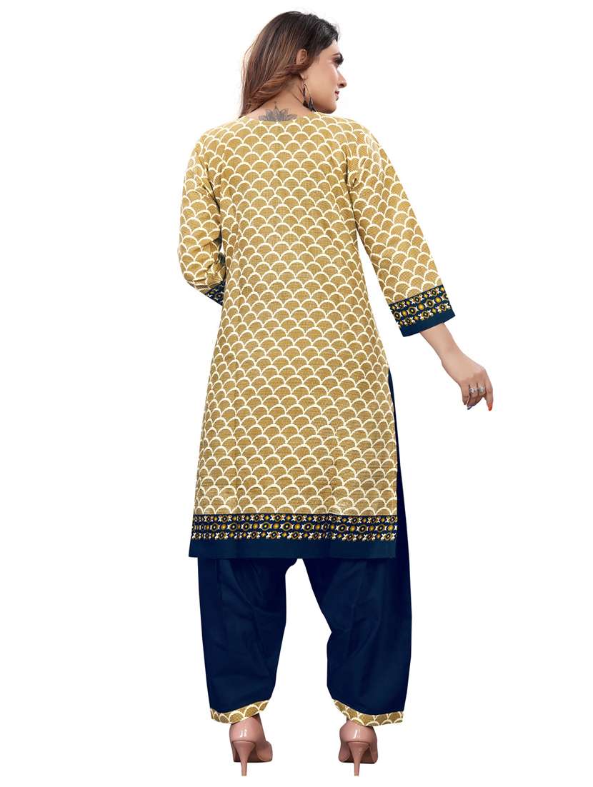 women printed kurta salwar set with dupatta - 21558205 -  Standard Image - 2