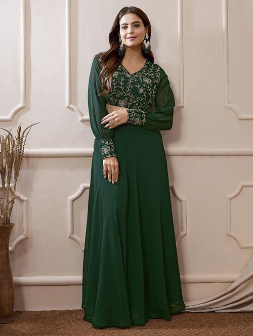 women green long sleeve skirt top set - 21559138 -  Standard Image - 0