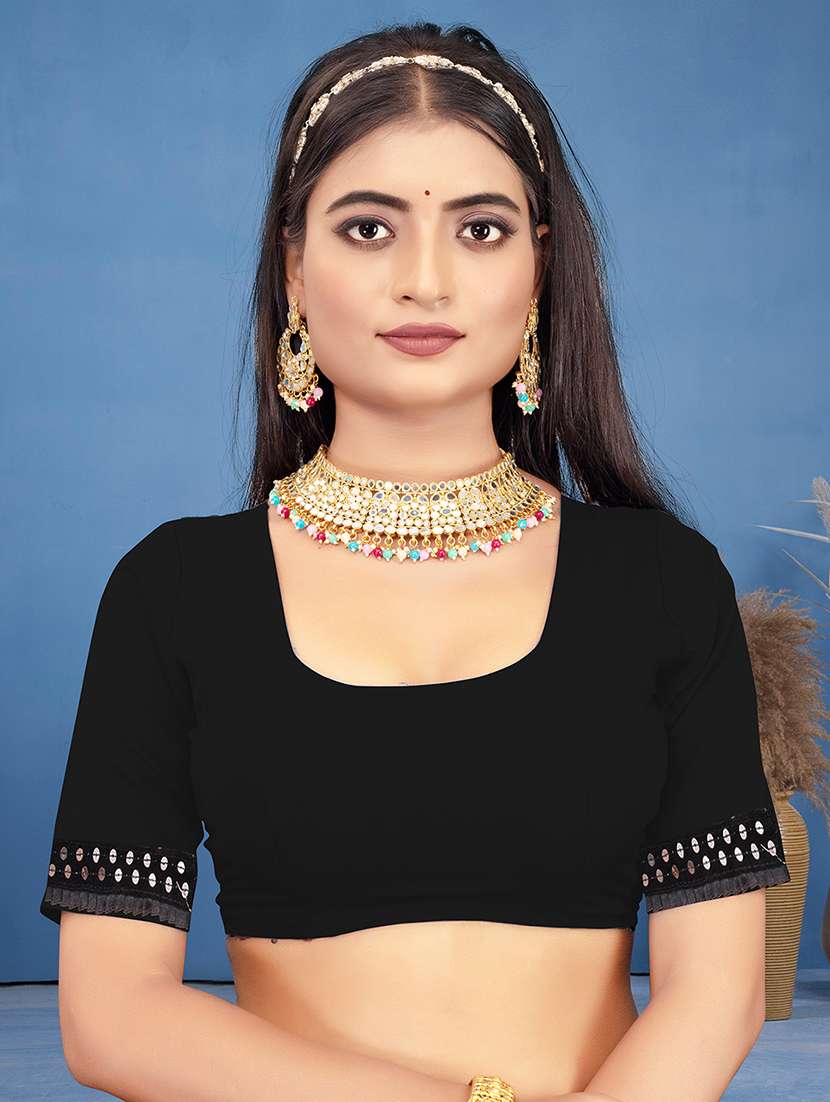 women floral printed saree with blouse - 21560135 -  Standard Image - 2