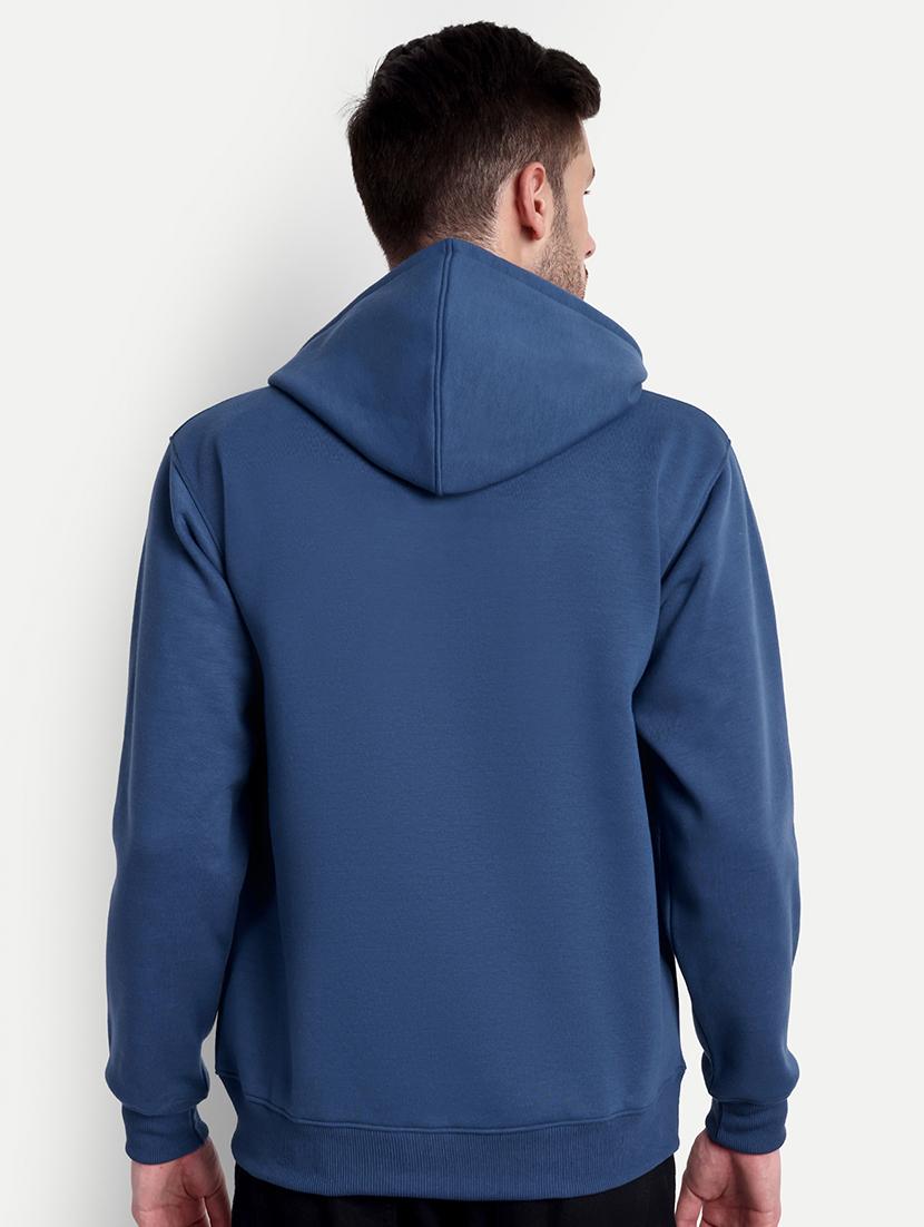 men solid hooded sweatshirt - 21561026 - Standard Image - 2
