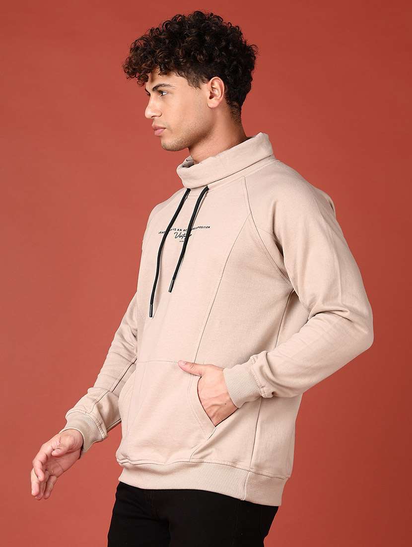 men long sleeves chest print sweatshirt - 21561280 -  Standard Image - 2