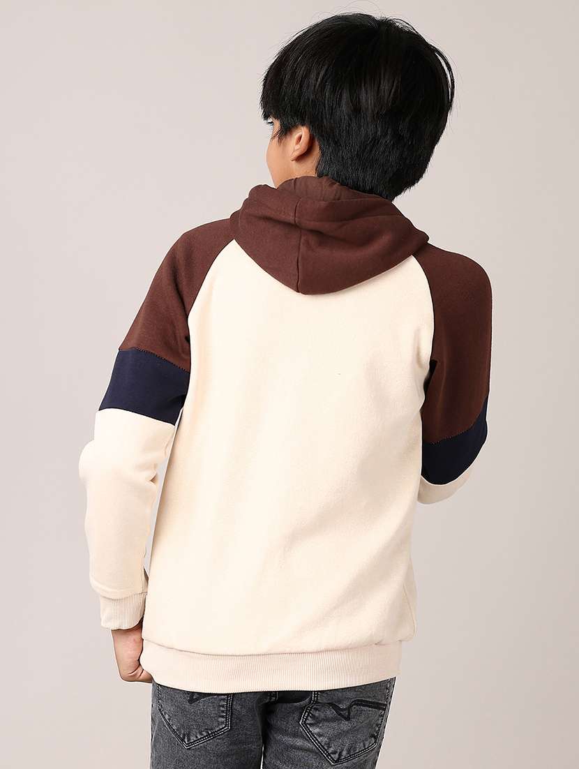 boys color block long sleeve sweatshirt - 21561346 - Standard Image - 2