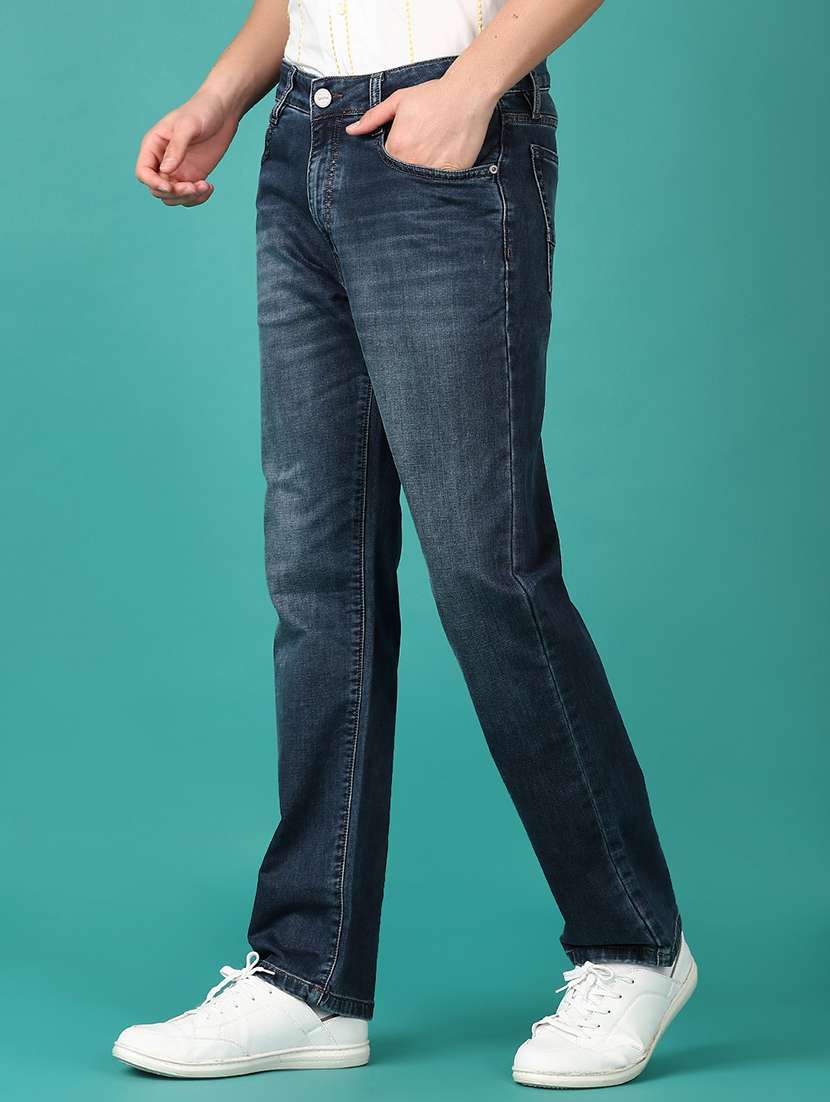 blue cotton jeans - 21561477 -  Standard Image - 2
