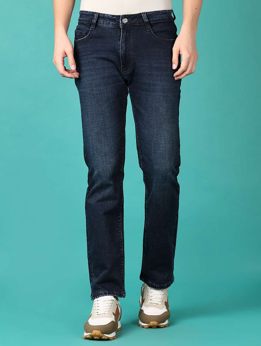blue cotton jeans