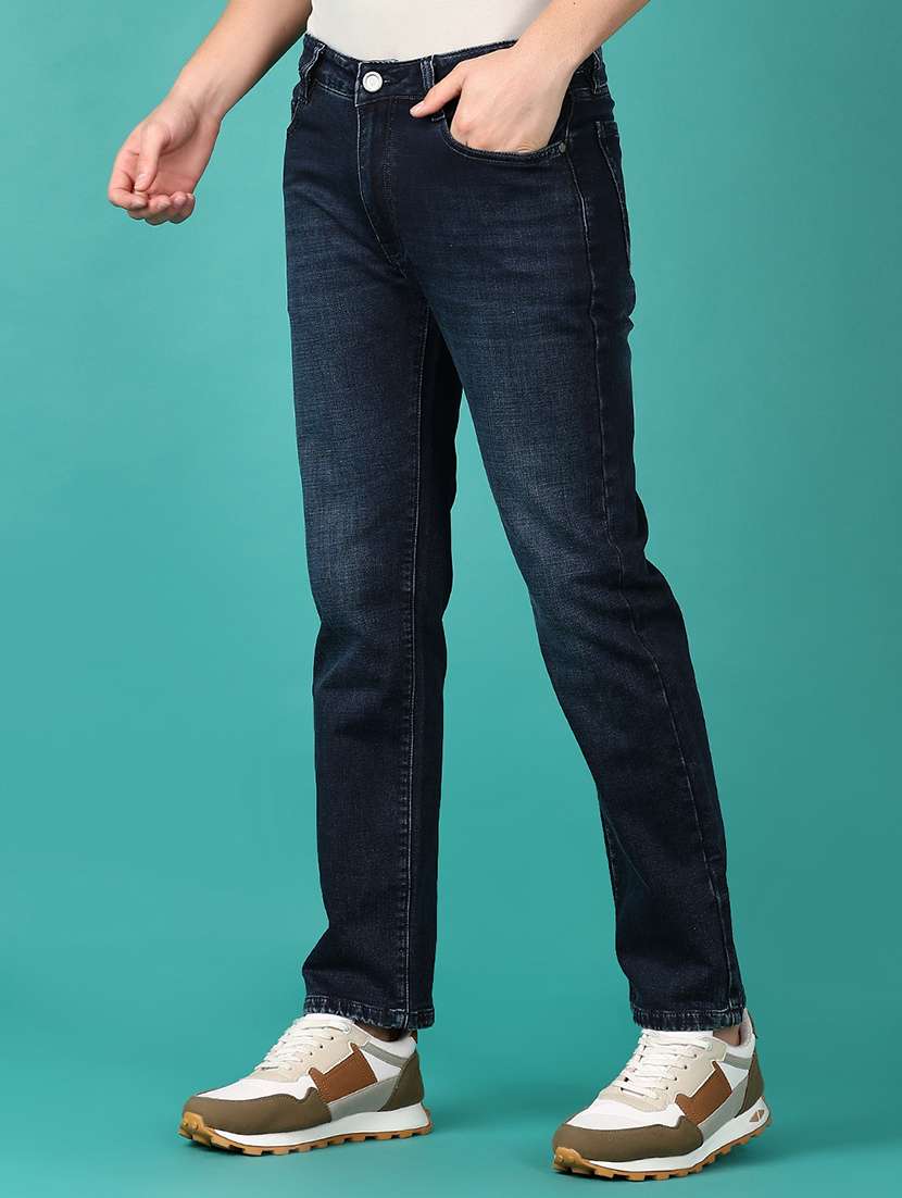 blue cotton jeans - 21561487 -  Standard Image - 2