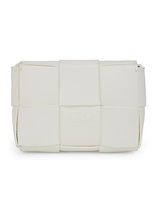 white leatherette (pu) sling bag - 21562361 -  Standard Image - 0