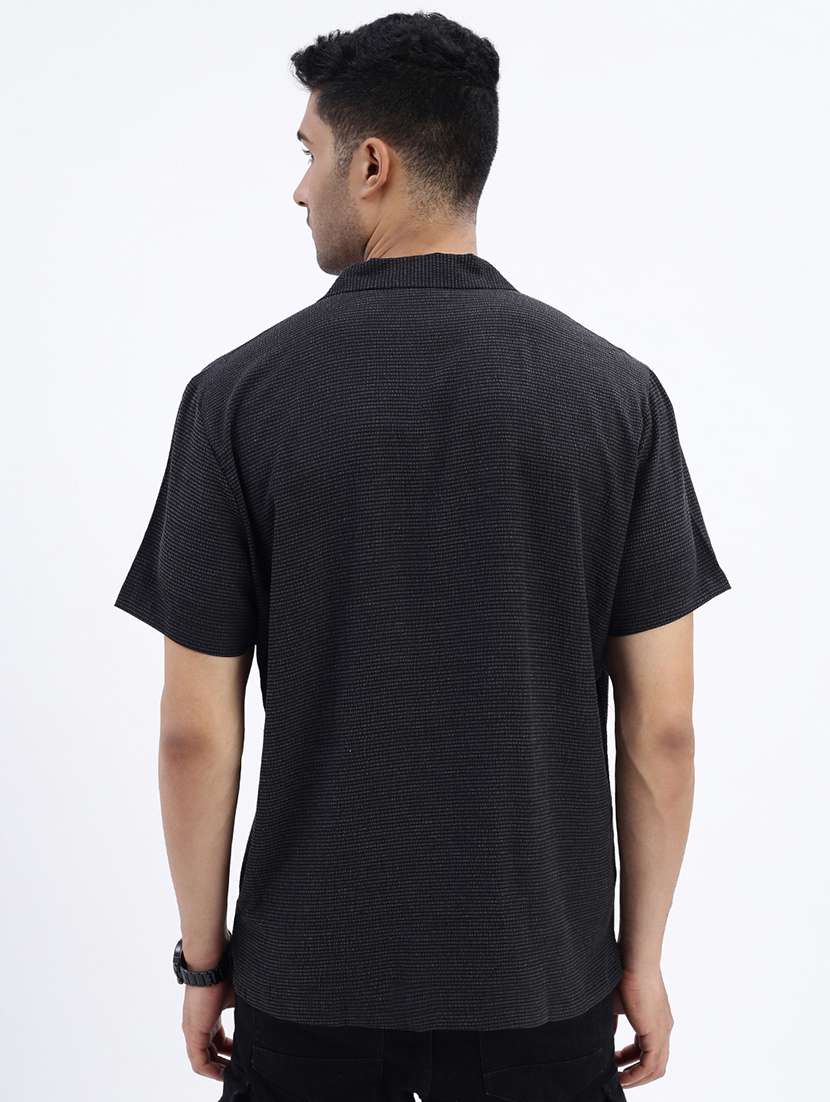 men self design short sleeve casual shirt - 21562583 -  Standard Image - 2