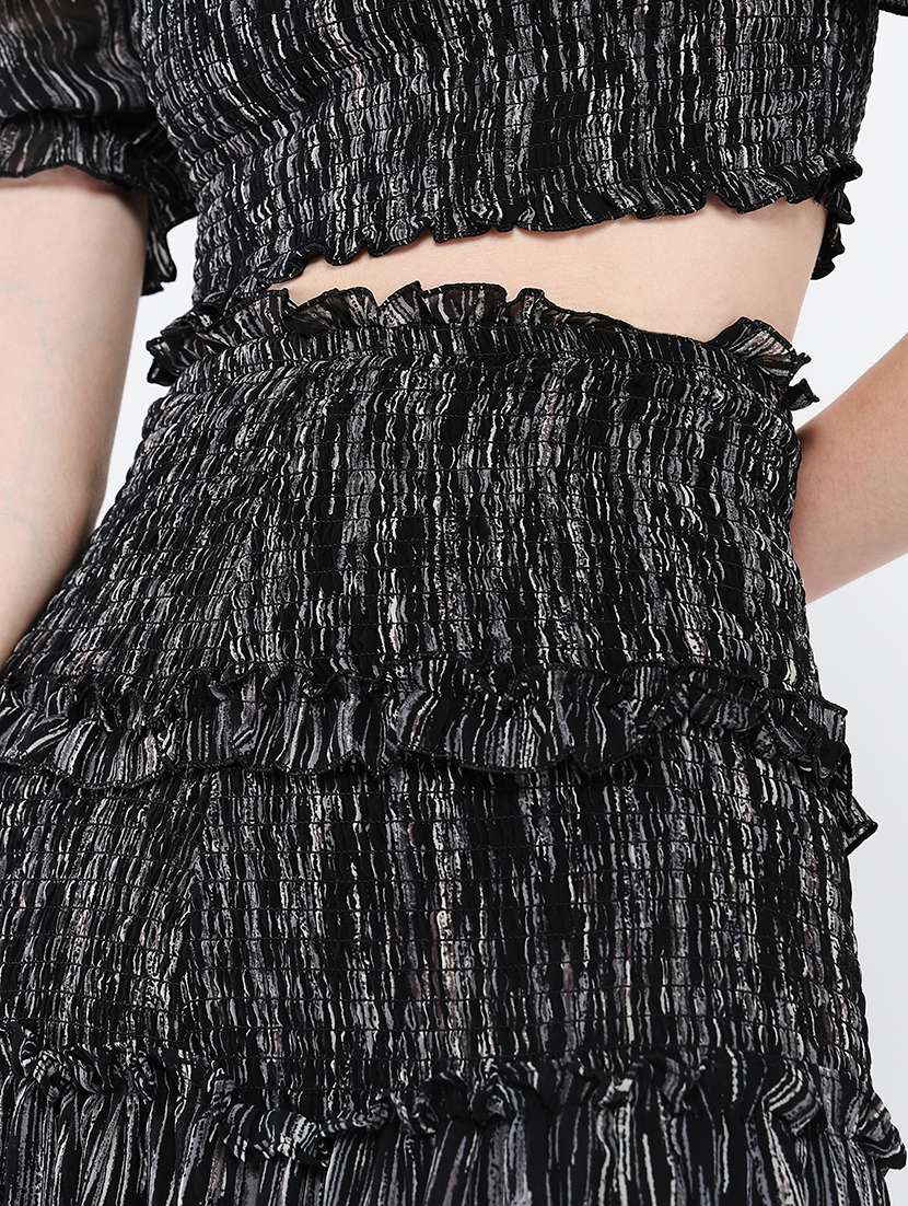 women printed top and skirt co-ord set - 21562599 -  Standard Image - 7