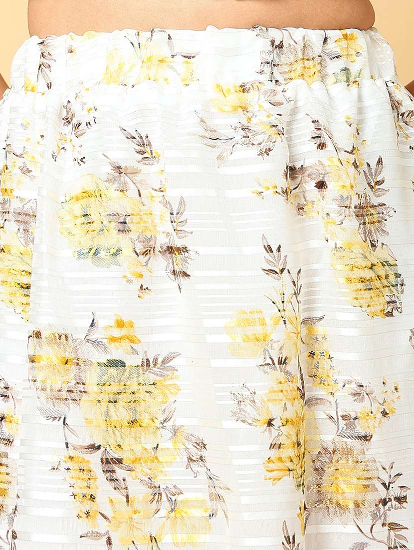 women printed top and skirt co-ord set - 21562624 -  Standard Image - 7