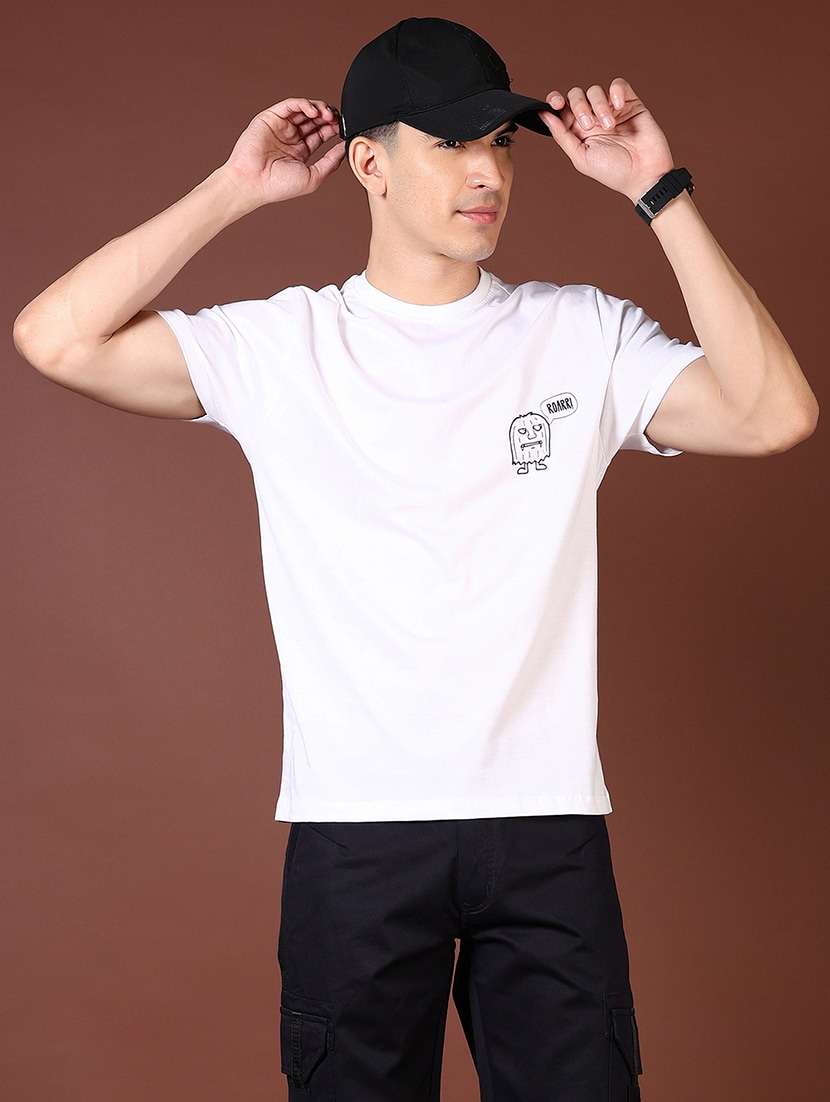 men back print short sleeve t-shirt - 21562885 -  Standard Image - 2