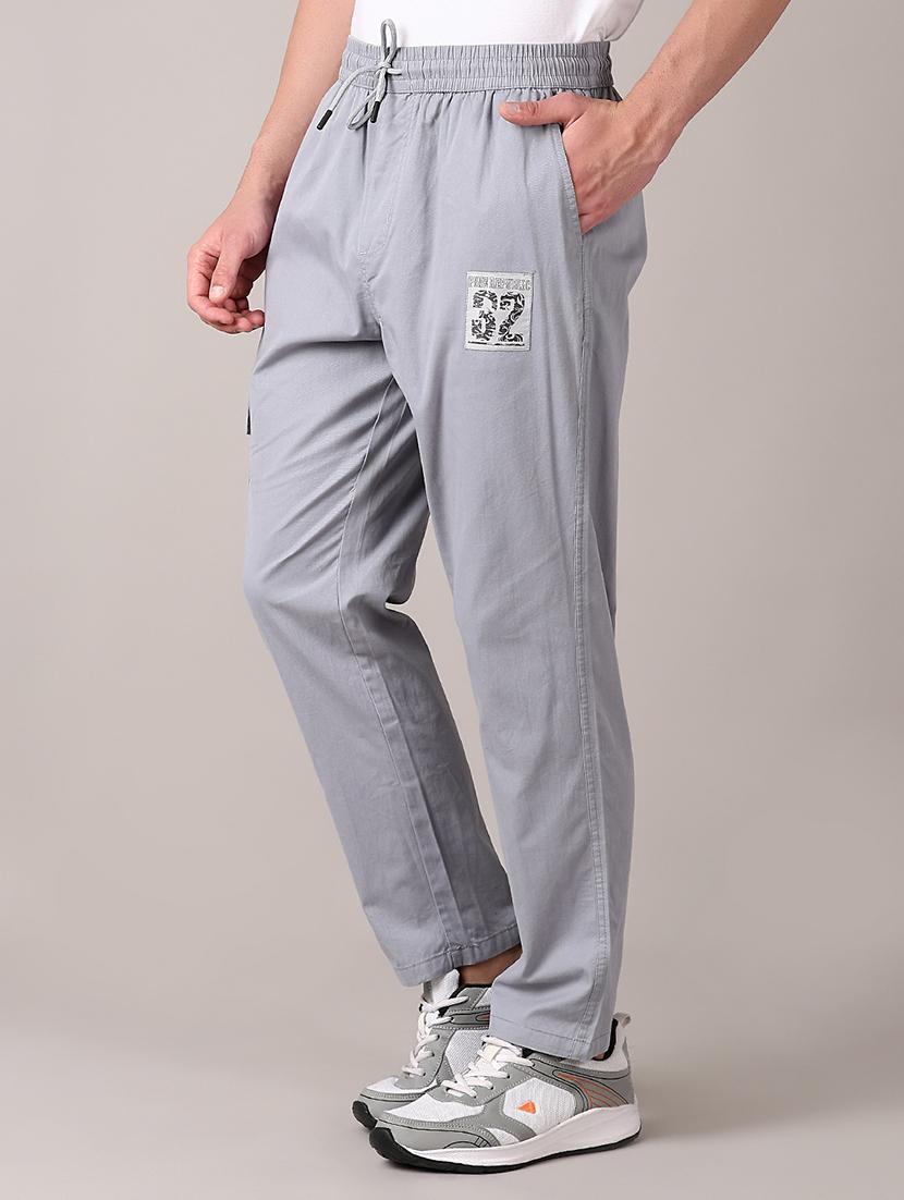 light grey twill cargos - 21562969 - Standard Image - 2