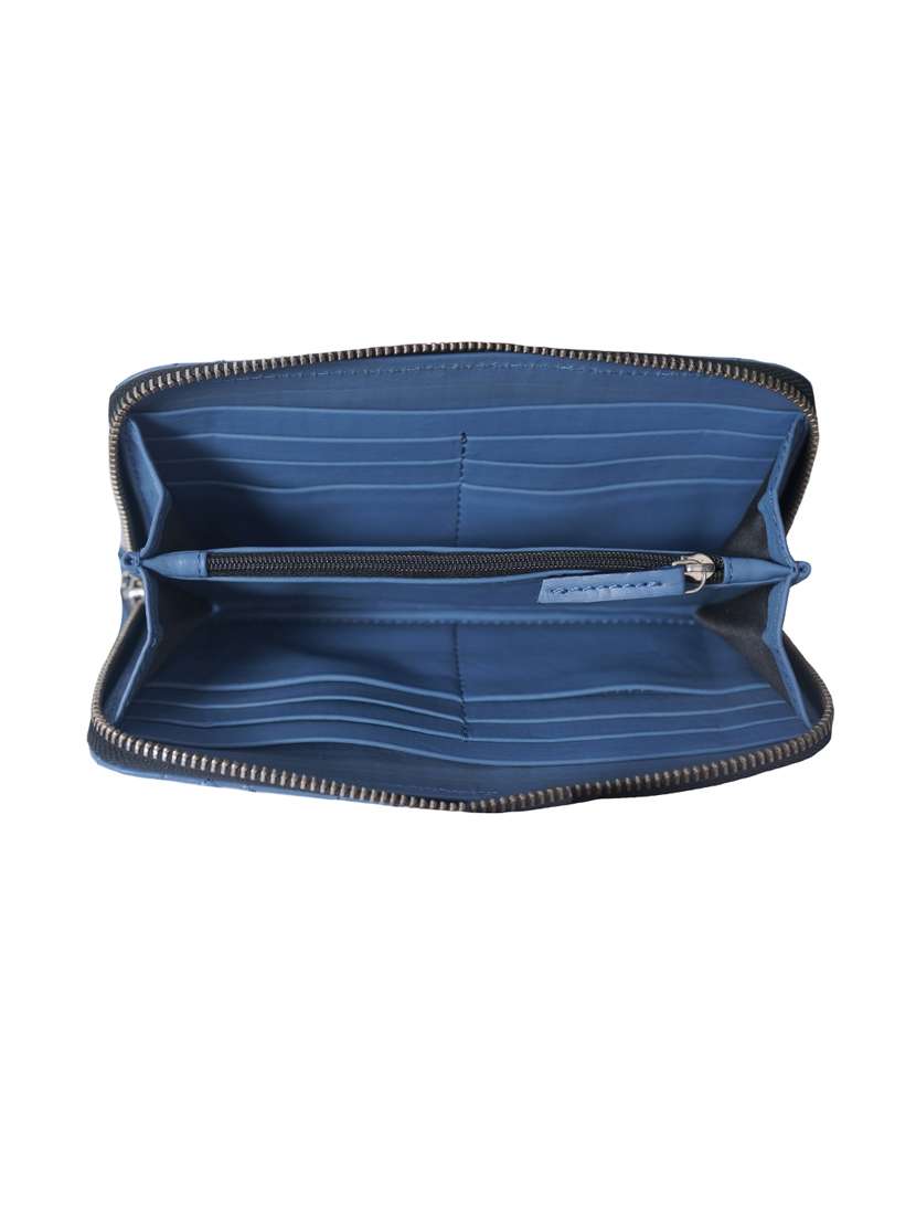 light blue leather wallet - 21563272 - Standard Image - 2