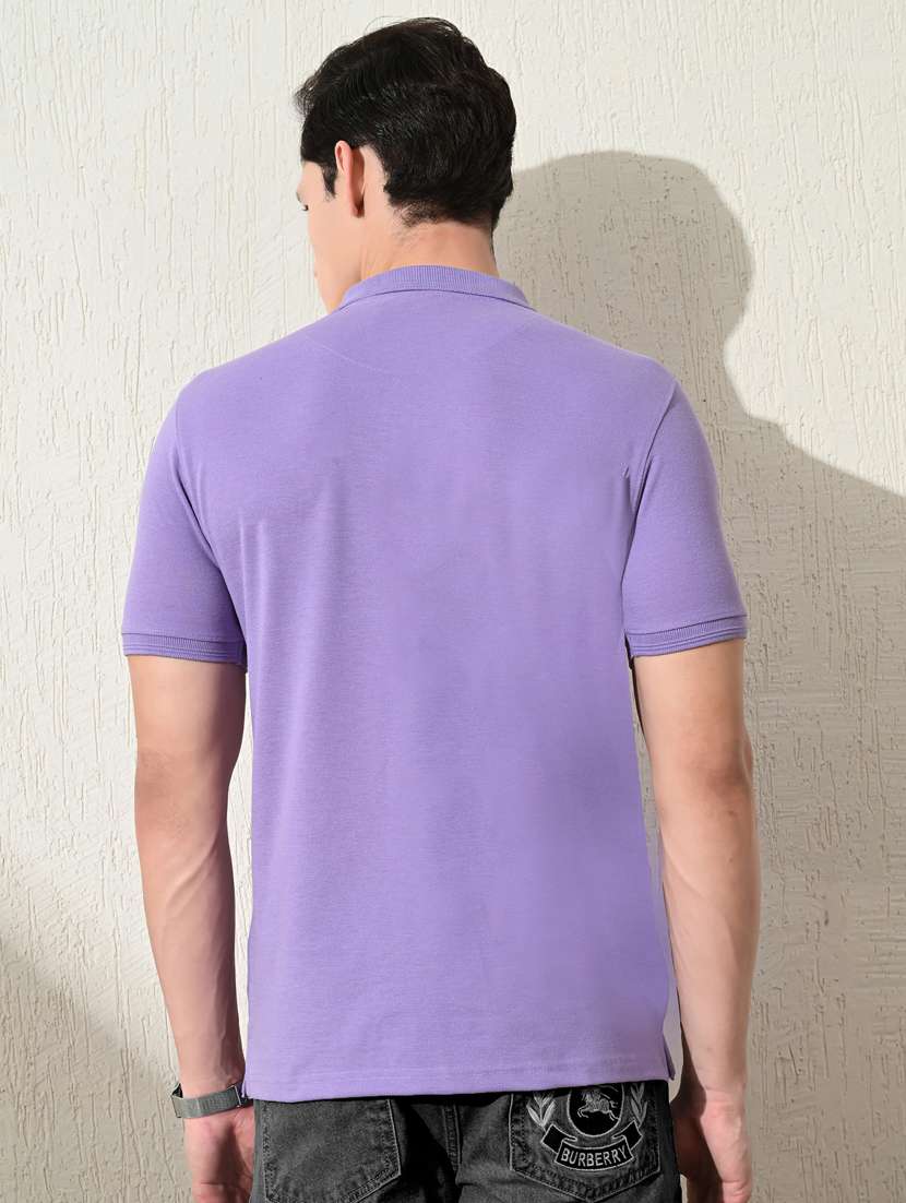men short sleeves plain polo t-shirt - 21563495 -  Standard Image - 2
