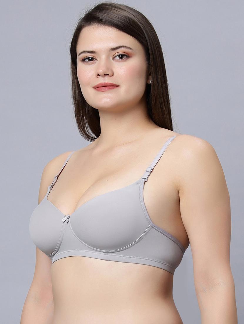 women pack of 2 solid t-shirt bra - 21563644 - Standard Image - 2