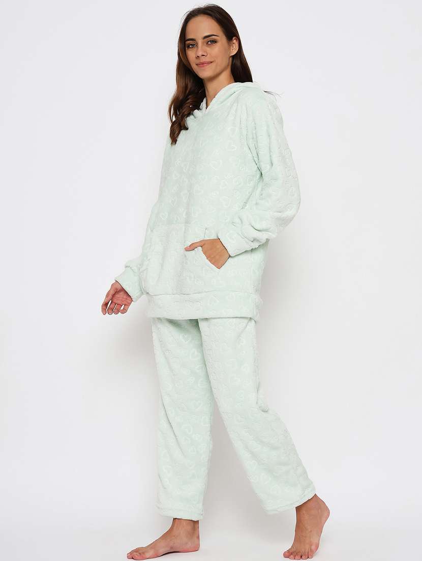 women long sleeve self-designed nightwear set - 21564080 -  Standard Image - 2