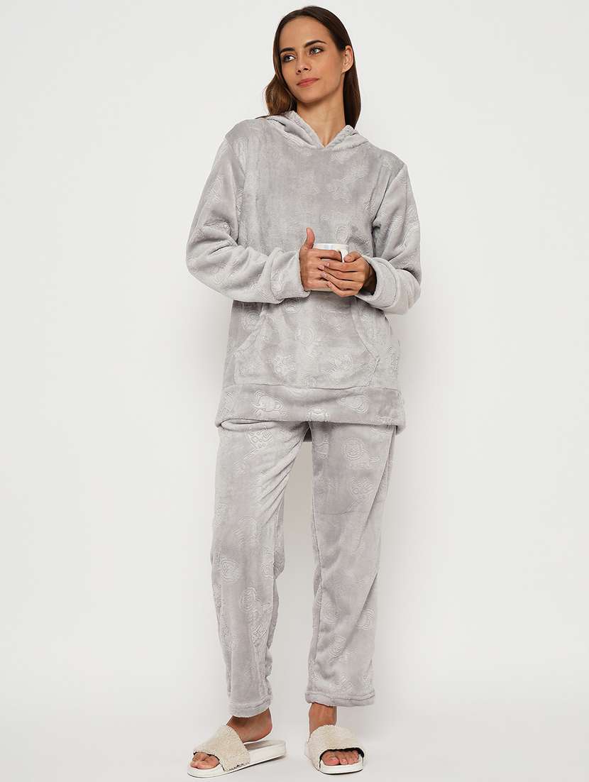 women long sleeve self-designed nightwear set