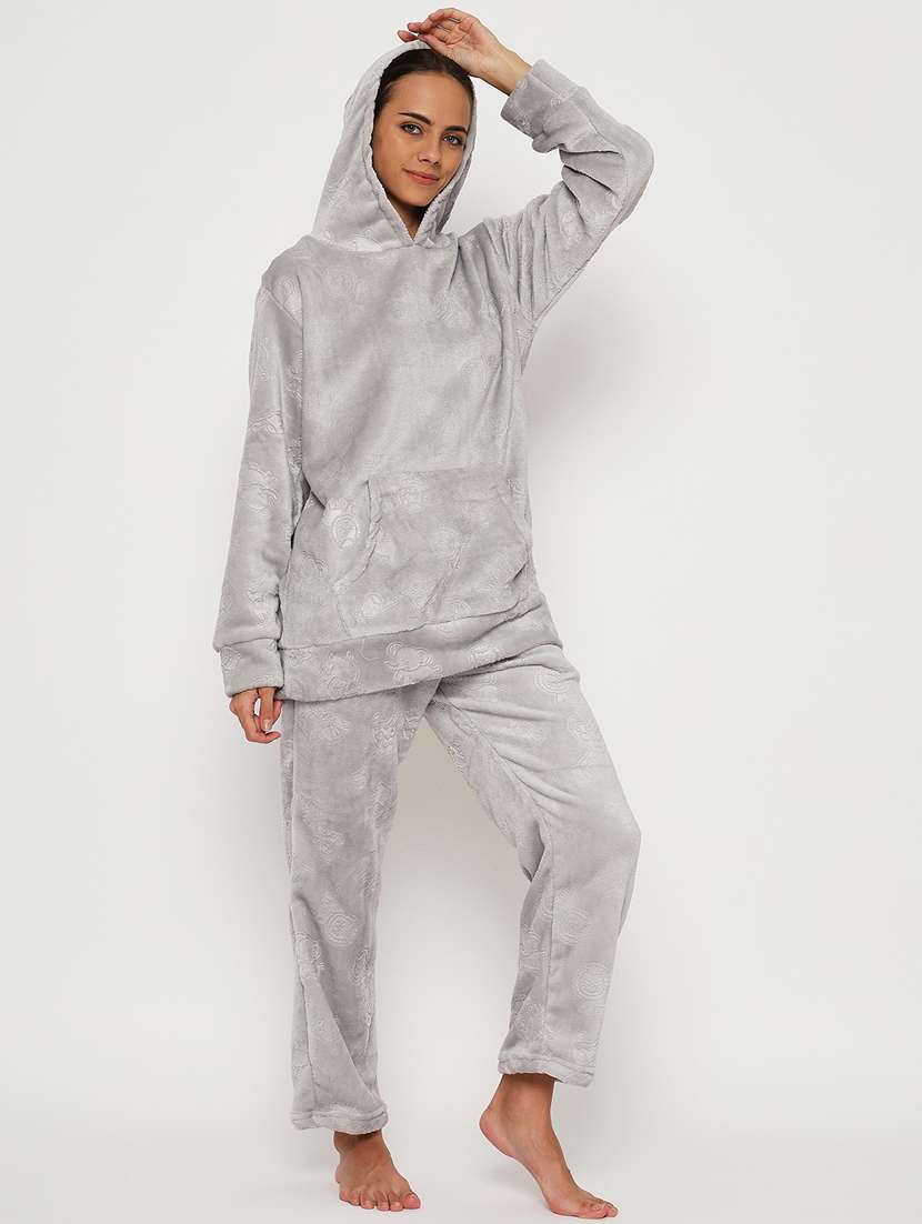 women long sleeve self-designed nightwear set - 21564081 -  Standard Image - 2