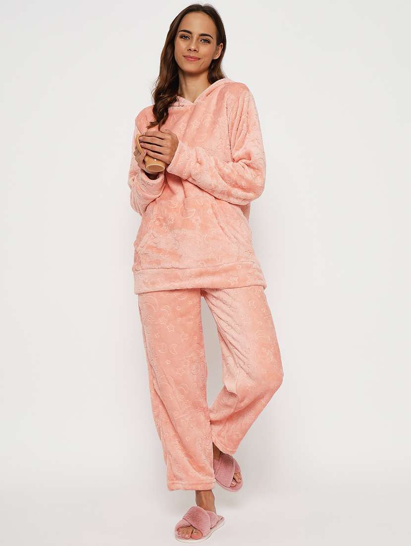 women long sleeve self-designed nightwear set - 21564083 -  Standard Image - 2