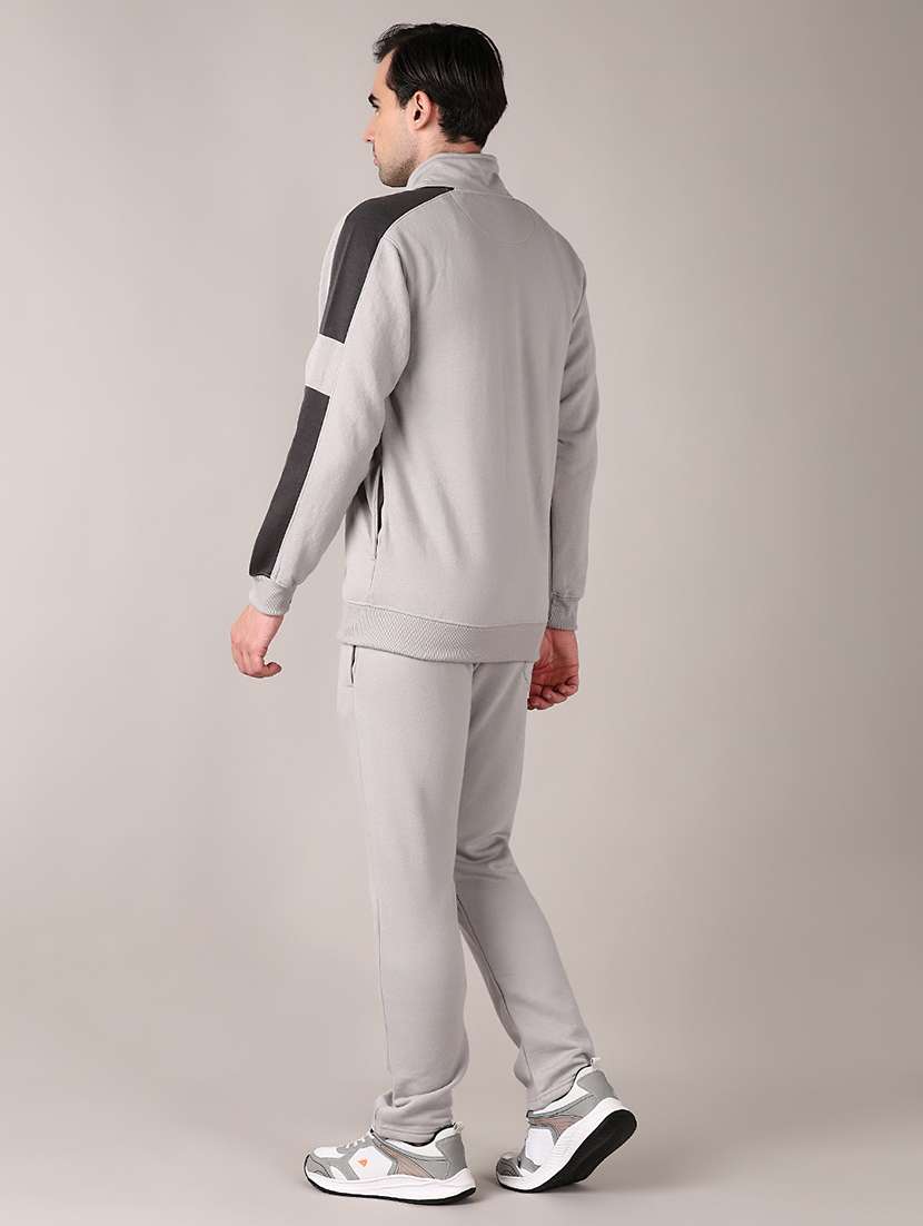 men color block full length track suit - 21564112 -  Standard Image - 2