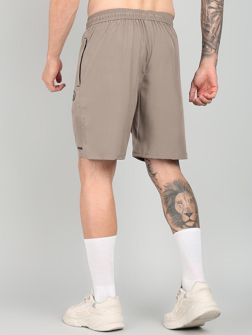 men solid regular fit shorts - 21564680 - Standard Image - 2