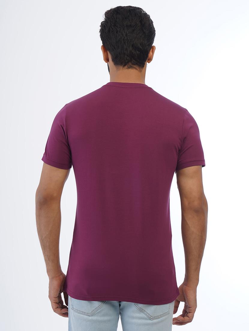 men round neck typographic short sleeve t-shirt - 21565149 - Standard Image - 2