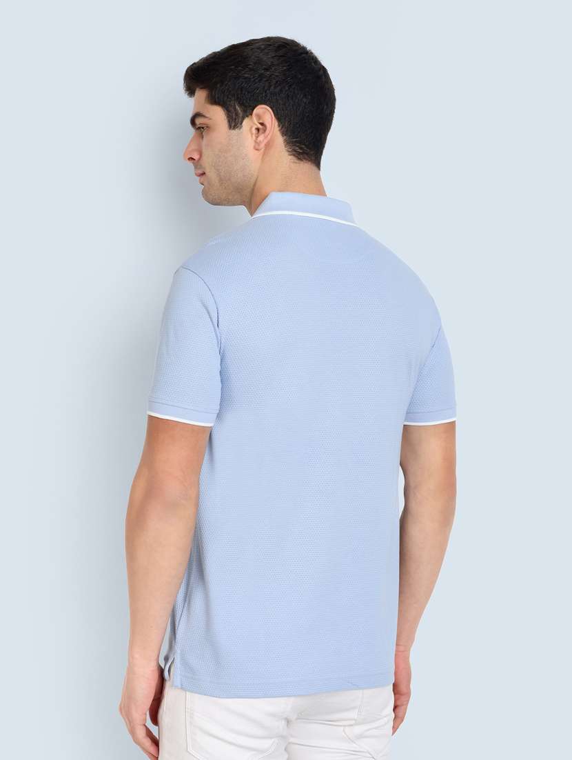 men solid short sleeves polo t-shirt - 21565160 -  Standard Image - 2