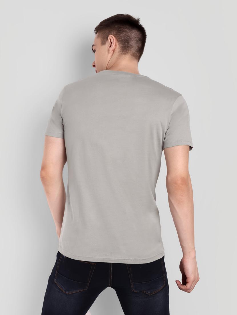 men round neck front print t-shirt - 21565170 - Standard Image - 2