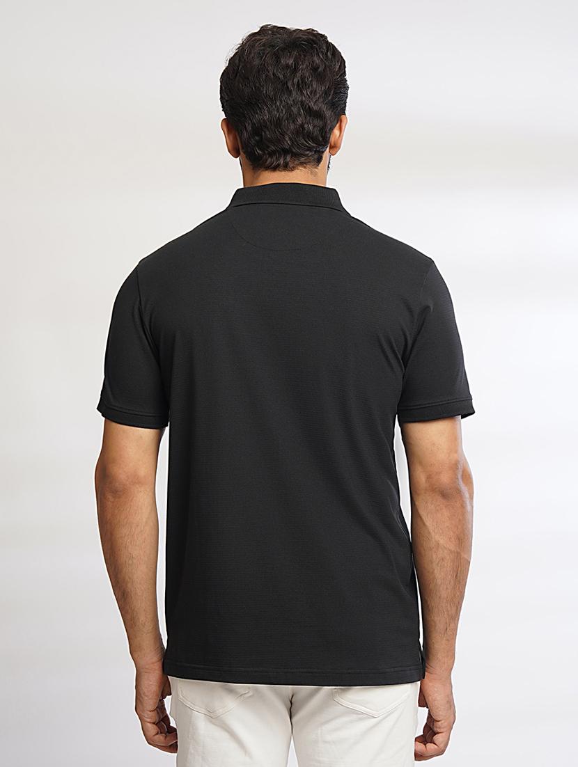 men solid short sleeves polo t-shirt - 21565171 - Standard Image - 2