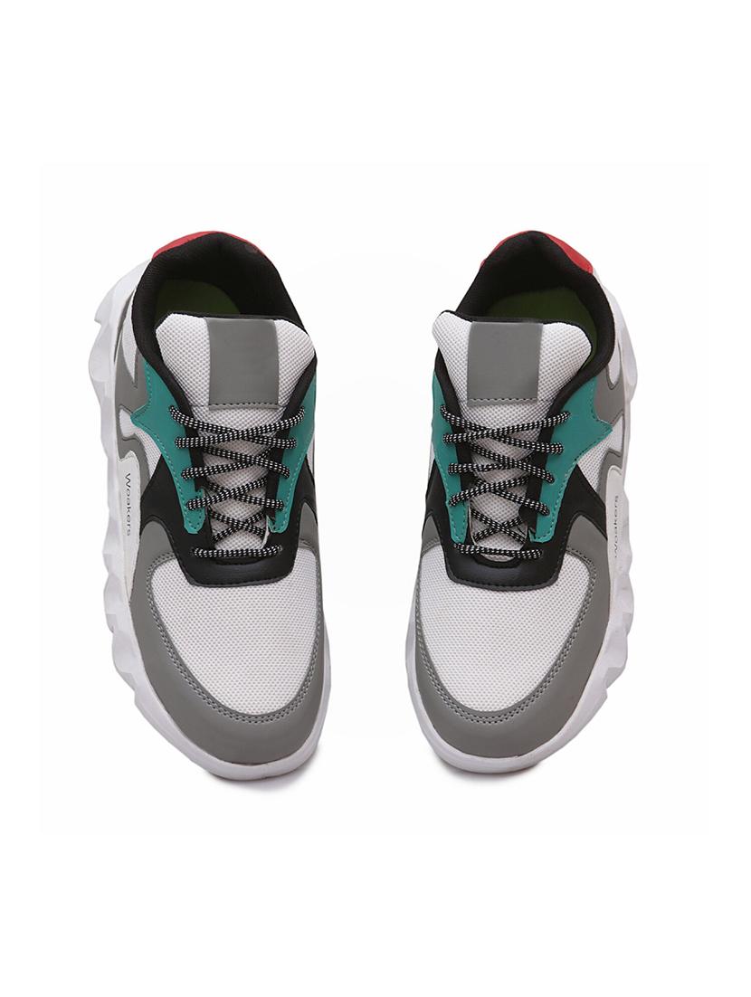 men color block lace up sneaker - 21567008 - Standard Image - 2