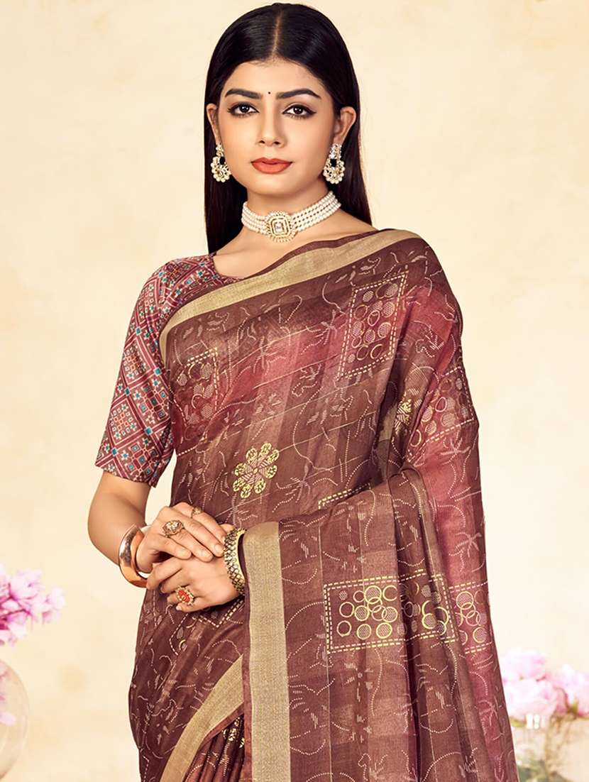 women printed saree - 21567757 -  Standard Image - 2