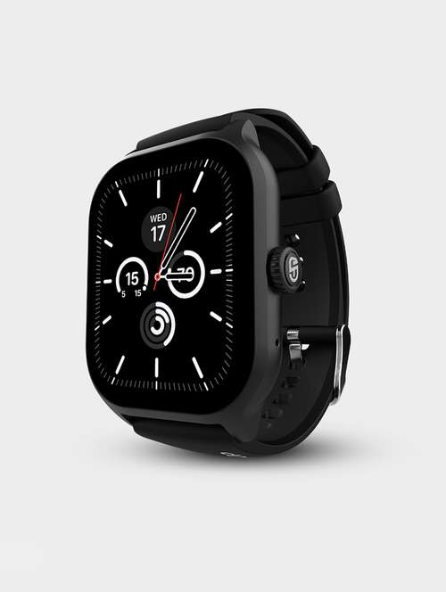 snapup horizon pro bluetooth calling smartwatch (black)