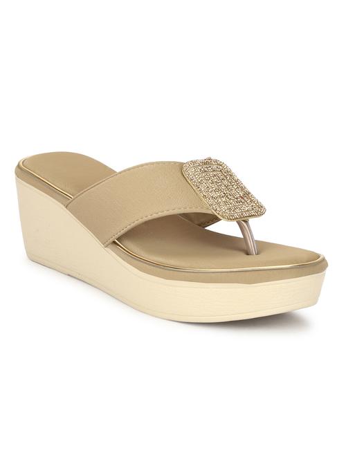 women beige platforms wedge - 21568307 -  Standard Image - 0
