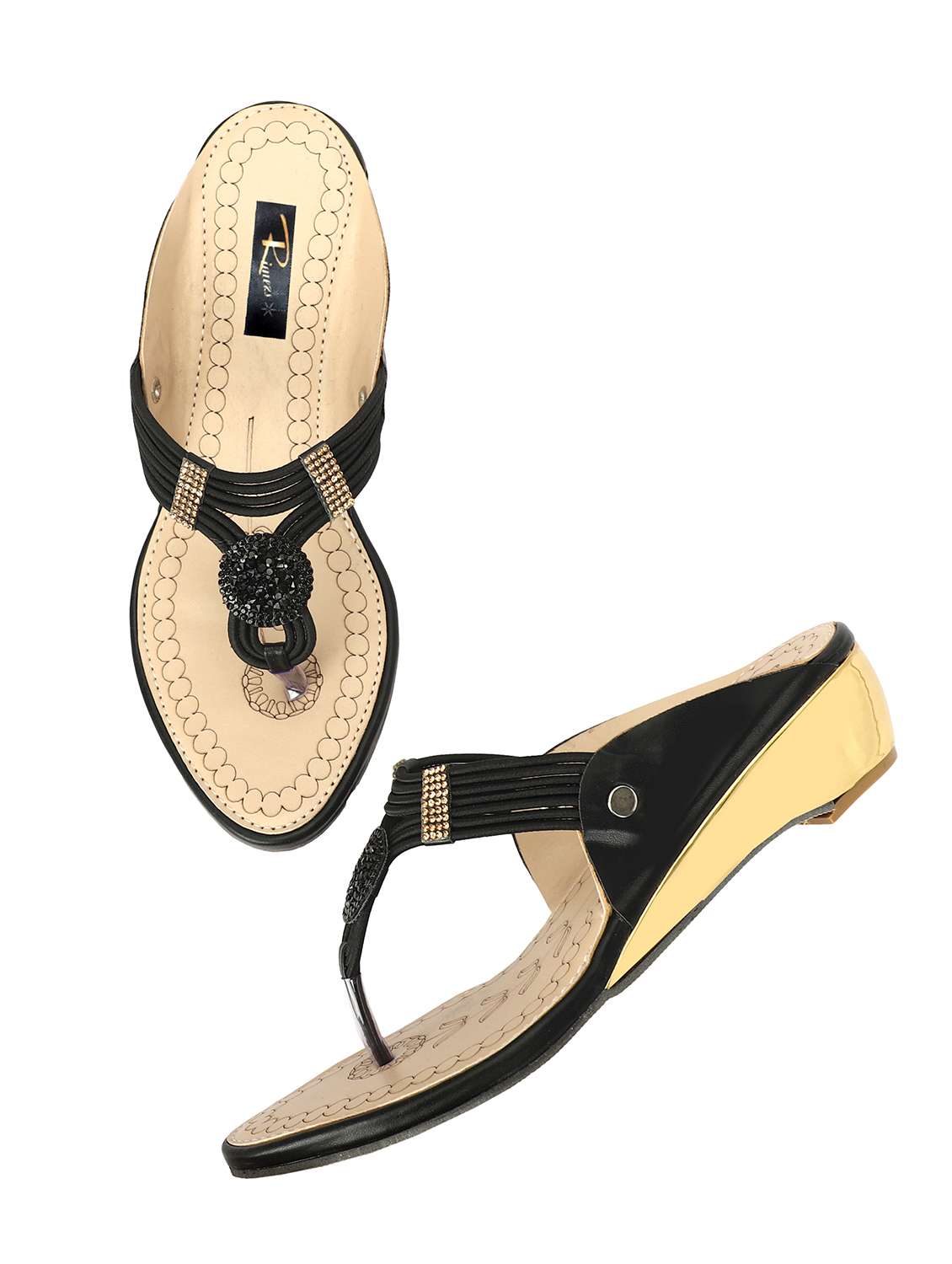 women black platforms wedge - 21568315 -  Standard Image - 2