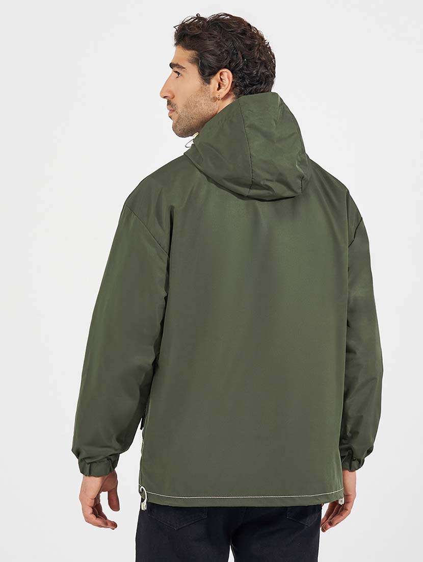 men solid long sleeves casual jacket - 21569243 -  Standard Image - 2