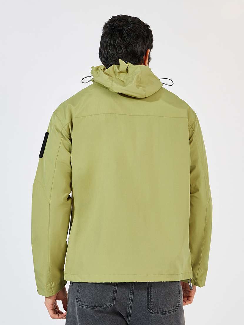 men solid long sleeves casual jacket - 21569254 -  Standard Image - 2