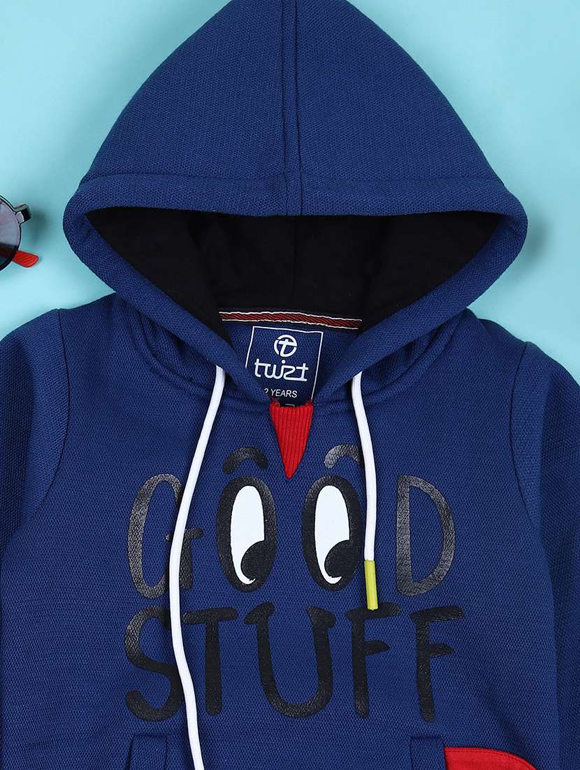 boys long sleeves front print sweatshirt - 21569593 -  Standard Image - 2