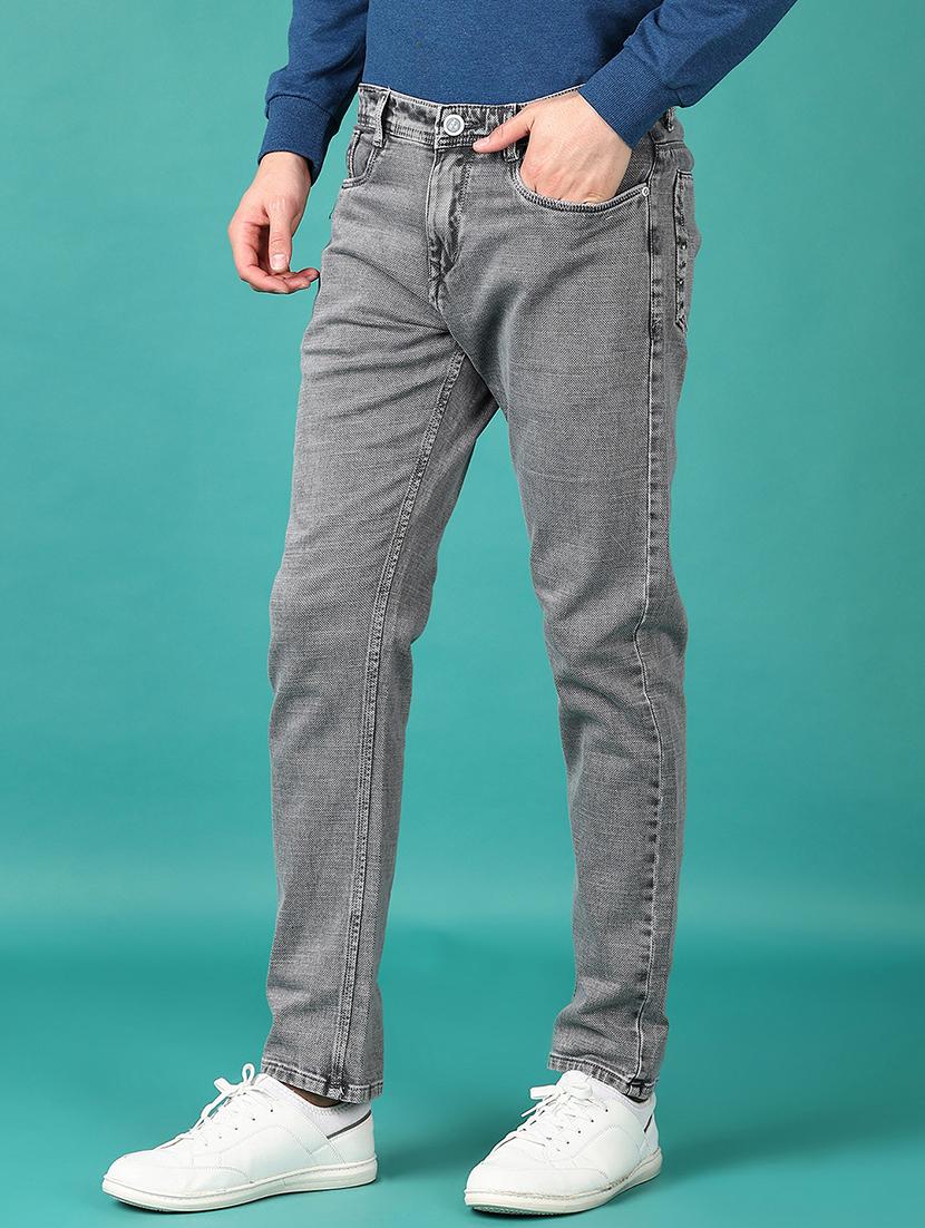 grey cotton jeans - 21569604 - Standard Image - 2